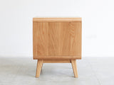 Pure Solid Wood Bedside Cabinet Modern Simple Nightstands Oak Bedside Cabinet Nordic Bedroom Solid W1283P376337