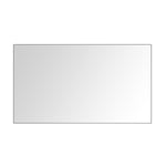 ZUN 84"W x 48"H Extra Large Rectangular Black Frame Wall Mount Bathroom Vanity Mirror, HD Wall Mirror W127294464