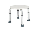Medical Bathroom Safety Shower Tub Aluminium Alloy Bath Chair Bench with Adjustable Height White 86882990