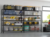 5-layer double row, freely adjustable layer spacing, with adjustable feet, display stand, iron, 62691632