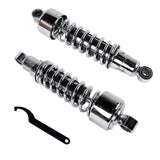 Pair 11.75" Chrome Rear Shocks Fit for Harley Sportster XL 883 1200 1979-2012 FXR 1982-1994 Street 70673924
