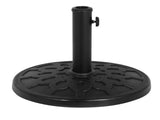 20 Lb Umbrella Stand, Patio Umbrella Base, 16.5 in Diameter 83318997
