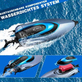 4DRC S3 45km/h Remote Control Boat Kids Toy WATER-COOLED High Speed RC Ship.Gifts for Kids 67217853