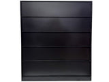 70.87" Tall Bookshelf with 10 Cubes and 3 Doors, 4-Tier Bookshelf, Open Shelf Bookcase with Cabinet, W331P377354