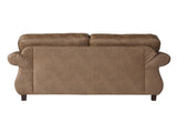 Leinster Faux Leather Sofa and Loveseat with Antique Bronze Nailheads T2574P196937