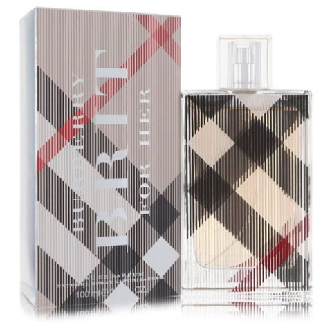 Burberry Brit by Burberry Eau De Parfum Spray 3.4 oz for Women FX-403555