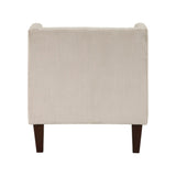 Modern Taupe Accent Chair Cushion Seat Corduroy Fabric Upholstery Pillow Living Room Furniture 1pc B011P287473