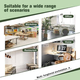 60" Adjustable Workbench for Garage, Rubber Wood Heavy Duty Workstation with Power Outlets & Wheels, W1422P218520