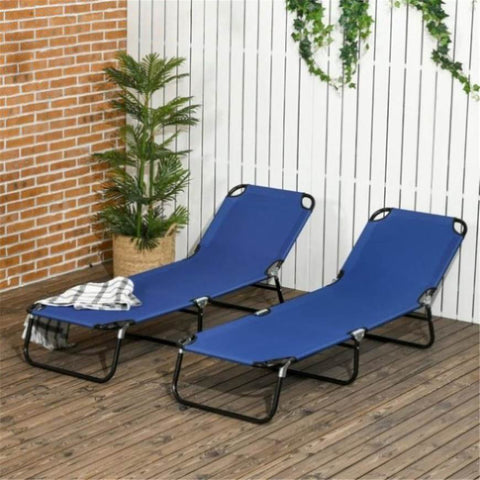 ZUN Folding Lounge Chairs / beach chair （Prohibited by WalMart） 86201332