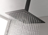 High Pressure Rain Shower Head, Ultra-Thin Showerhead 304 Stainless Steel Waterfall Shower with 77914760