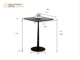 MDF with metal feet, square, located in living space and lounge area, coffee table, computer desk, W2085P241112