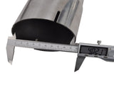 Exhaust pipe aluminum-coated tube, 5-inch diameter, 1.5mm wall thickness MT017026 58411718