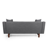 ZUN Mirod Comfy 3-seat Sofa with Wooden Legs, for Living Room and Study 69088.00CHAR