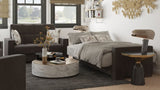 PrimeNest ZenAero Collection Upholstered Convertible Loveseat with Storage, Brown Microfiber B030P281763