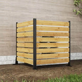 Goodyo 55"x38.5"W Cedar Wood Privacy Screen, Outdoor Privacy Walls, Privacy Wood Fence D163102090