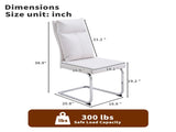 Dining chair set modern leather imitation soft cushion dining chair, with soft cushion 31912882