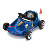 ZUN 12V Kids Ride On Go Kart, Electric 4-Wheeler Car with Remote Control, Cushioned Seat, LED Lights, W2181P201028