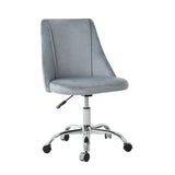 Modern velvet fabric metal legs living room furniture dining chair, plated five-claw legs, soft and W210P217847