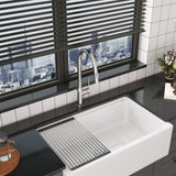 Bothwa Home 18.83" CUPC Certified Pull-down Kitchen Faucet B2724P262919
