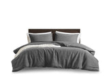 3PCS King/Cal King Twill Washed Duvet Set B035P341123