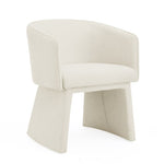 ZUN Modern style simple and elegant chair, beige leisure chair, suitable for dining/bedroom/living W487P186354