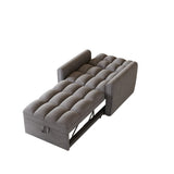 38.2-inch foldable large-size sofa bed, modern velvet single sofa, sofa bed with adjustable W2564P298434