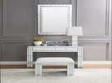 Nysa Mirrored & Faux Crystals Accent Mirror B2726P446662