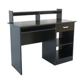 General Style Modern E1 15MM Chipboard Computer Desk Black 06309661