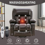 Power Electric massage lift lounge chair, suitable for the elderly, with heating and vibration W1807P299429