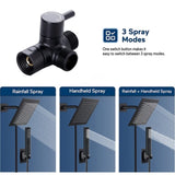 Shower Head, 8'' Shower Head hose High Pressure Shower Heads Anti-leak Rainfall Shower Head 41125283