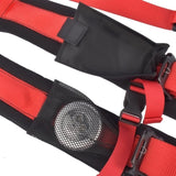 4 Point Harness 2" Seat Belt for Polaris Can-Am Yamaha Kawasaki Red A114220RD 61449203