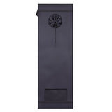 ZUN LY-120*60*180 Home Use Dismountable Hydroponic Plant Grow Tent with Window Black 30595919