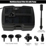 4-in-1 pond filtration pump with fountain and disinfection equipment, etc 84791620