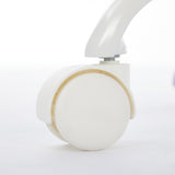 A&A Furniture Office,Artificial rabbit hair Home Office with Metal Base,Adjustable Desk W1143P324154