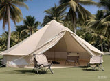 4m 4-6 Person 4 Season Waterproof Oxford Yurt Camping Tent with Galvanized Steel Frame 40814516
