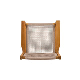 ZUN BRAIDED DINING CHAIR Light Brown N779P202840T