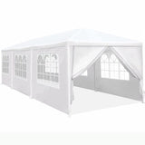 10x30' Outdoor Garden Gazebo Wedding Party Tent Canopy Marquee with 8 Removable Sidewalls W2185P192587