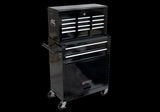 ZUN High Capacity Rolling Tool Chest with Wheels and Drawers, 8-Drawer Tool Storage Cabinet--BLACK W110243192