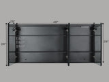 48*28in OZON Board, 1 Door, 2 Layers, Led Light, Anti-Fog, Three-Color Lighting, Brightness 56218139