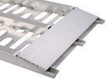 Aluminum 7.5' Folding Loading Ramp Lawnmower ATV Truck Motorcycle Ramp Bike 76401197