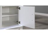 Almera White 72 Inch Fireplace B201P359624