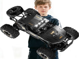 2026 2 Batteries 112 Rock Crawler Rechargeable Off Road Truck 4WD , Metal Shell LED Headlights RC 06497967