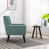 Modern Soft Velvet Material Ergonomics Accent Chair Living Room Chair Bedroom Chair Home Chair With W676P313960
