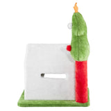 24in Christmas Cat House Cat Bed Cave, Soft Plush Christmas Nest Holiday Decor for Indoor Cats 64956948