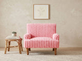 Modern Accent Chair with 3.5cmW Wide Wale Corduroy, 9" Solid Wood Legs, Comfortable Upholstered 69518030