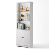 3-layer glass shelf with 2 doors double Z shape LED light strip front curved base feet triammine 45798637