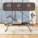 Pilates core bed, foldable home high quality, yoga studio same commercial fitness equipment, black W2896P215104