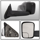 Pair Power Heated Towing Mirrors Pair for 02-08 Dodge RAM 1500 03-09 2500 3500 48630862