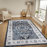 Area Rug 6x9 Vintage Bohemia Large Persian Non-slip Washable Rug For Room Kitchen Bedroom W2907P265136