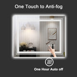 20x28 Inch Frameless LED Bathroom Mirror,Smart Mirror T3757P347025